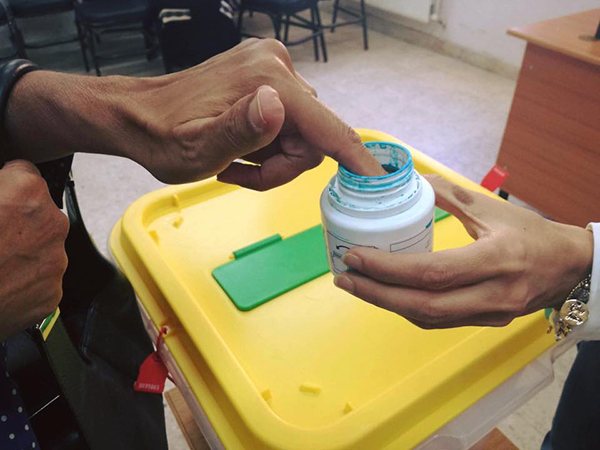 The Independent Election Commission decided to extend the voting deadline until 8pm (Photo courtesy of IEC)